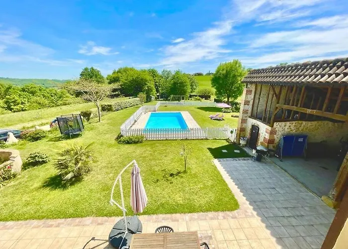 Maison Dans Le Sud Avec Piscine Chauffee - Midoon Guest * Tillac