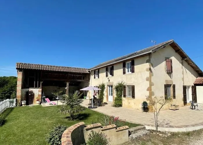 Tatil Evi Maison Dans Le Sud Avec Piscine Chauffee - Midoon Guest Tillac